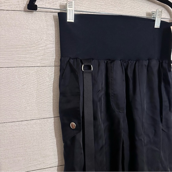 NWT Cinq à Sept Navy HARMONY PARACHUTE PANT XS - Picture 8 of 10
